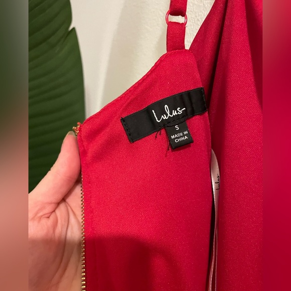 Lulus Paulina Red Bodycon Midi Dress - Picture 5 of 8